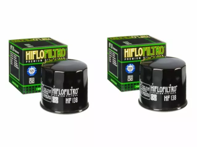 Hiflo HF138 Oil Filter fit Suzuki GSX-R1300 R-X,Y,K1-K7 Hayabusa 99-07