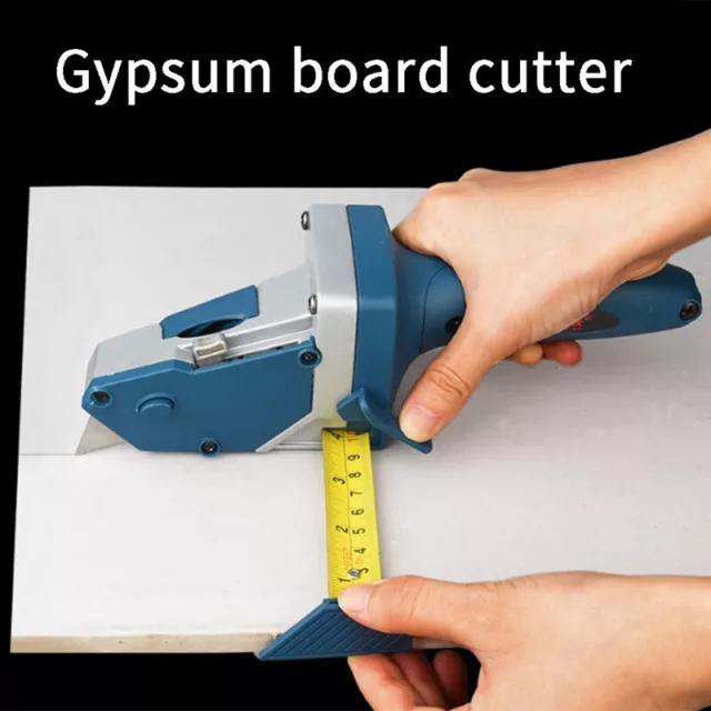 Plasterboard Cutter Auto Gypsum Board Cutting Tool Portable Woodworking Tool#km 2