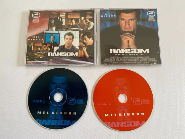 Ransom Mel Gibson Double 2 Disc Video CD Ron Howard 1996 Film