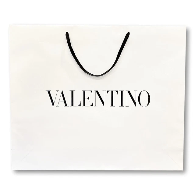 Valentino outlet paper bag