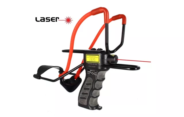 Lance-pierre Puissant Avec Laser + 1500 Billes - Chasse Plein Air - Allemagne
