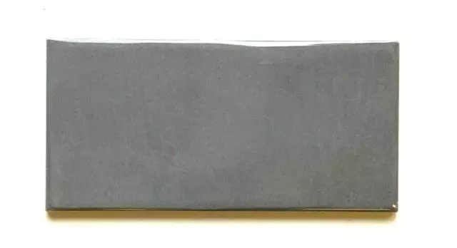 3x6 Bella Artisan Finish Grafito Ceramic Subway Tile MADE IN USA (1SF/ 8PC pack)