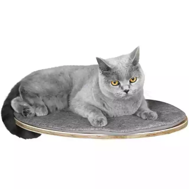 Kerbl Lit pour chats mural Tofana 35 x 50 cm Gris 81543 3