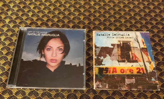 Natalie Imbruglia 2 CD Lot: White Lilies Island PROMO + Left of the Middle