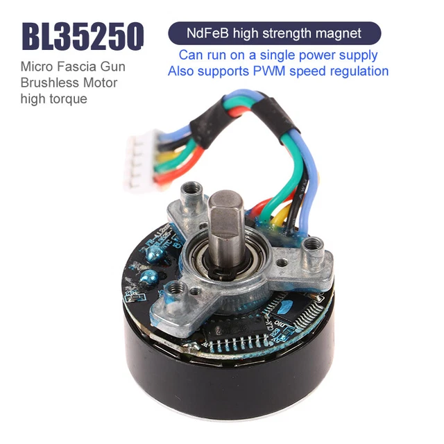BL3525O Mini Brushless CMD Motor DC6V-12V 7.4V Large Torque For Fascial Gun
