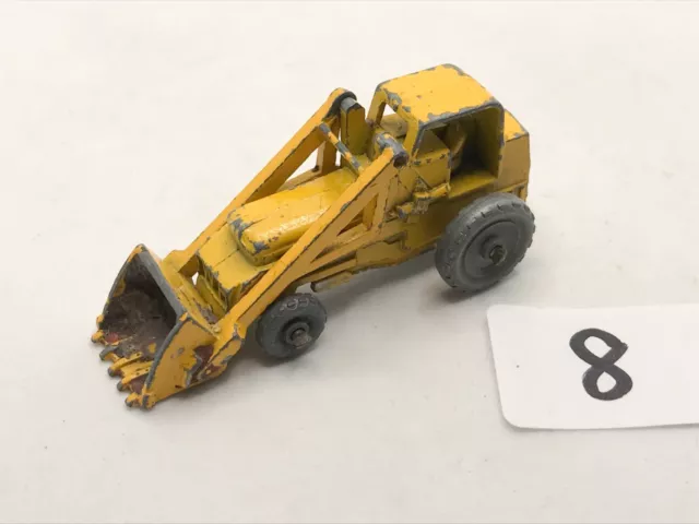 Rare Moko Lesney Matchbox # 24A Weatherill Hydraulic Excavator Diecast Toy 1956