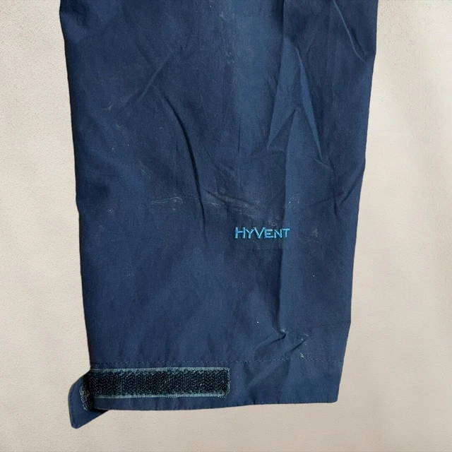 Mens Blue The North Face Hyvent Hooded Waterproof Jacket - Size Medium (M) S29 5