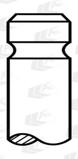 Valvola di aspirazione AE 130,2 mm per Hyundai H100 scatola H-1 Mitsubishi Pajero Klassic