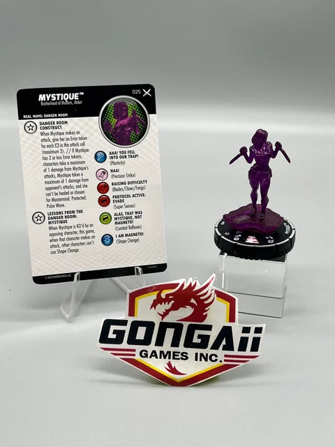 Marvel HeroClix: X-Men X of Swords #025 Mystique