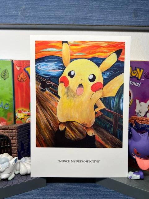 Poster Pokémon Détective Pikachu – Toile 70x100cm – Décoration Murale Sans Cadre