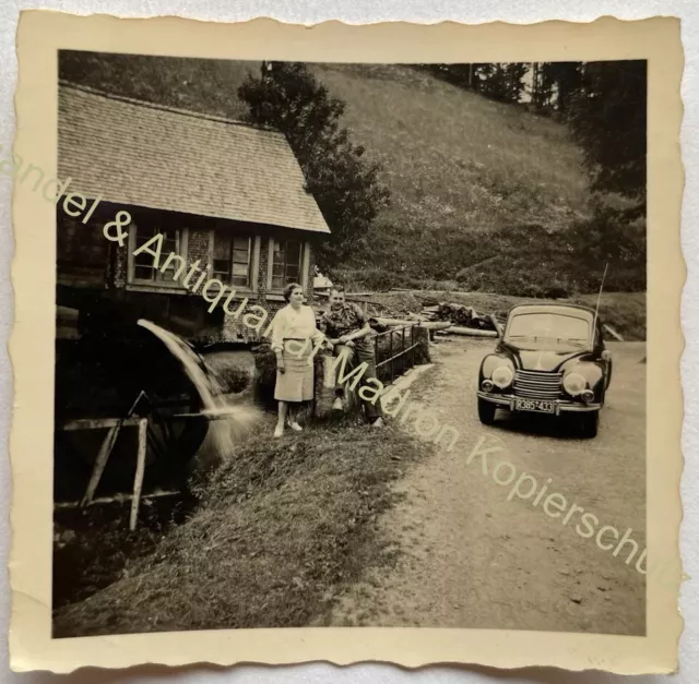 orig. Foto Auto Automobil Oldtimer Fotografie um 1955