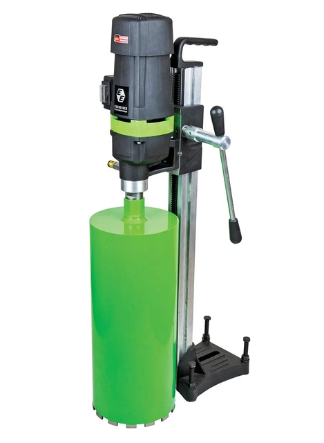 CS Unitec DBE 201 8" Capacity Concrete Core Drill - Wet Diamond Core Drilling Ri