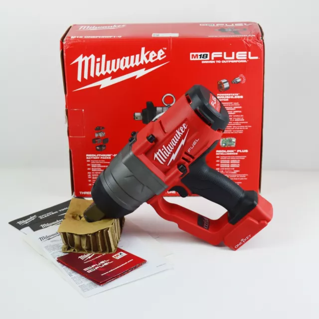 Milwaukee M18ONEFHIWF1-0 Cordless Fuel ONE-KEY 1" High Torque Impact Wrench ✦Kd