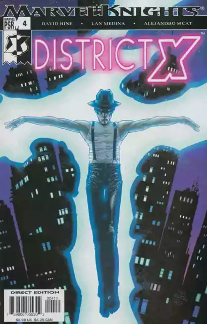 District X #4 Marvel Comics October Oct 2004 (VF+)