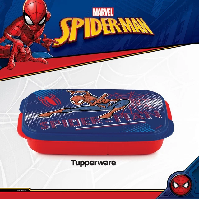 TUPPERWARE LUNCH box 675 ml SpiderMan NEUF Livraison GRATUITE