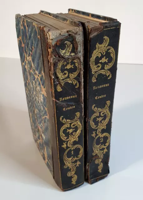 GUIZOT-Oeuvres morales de Madame Guizot-Nouveaux Contes-Tomes 1 et 2-1840-1856