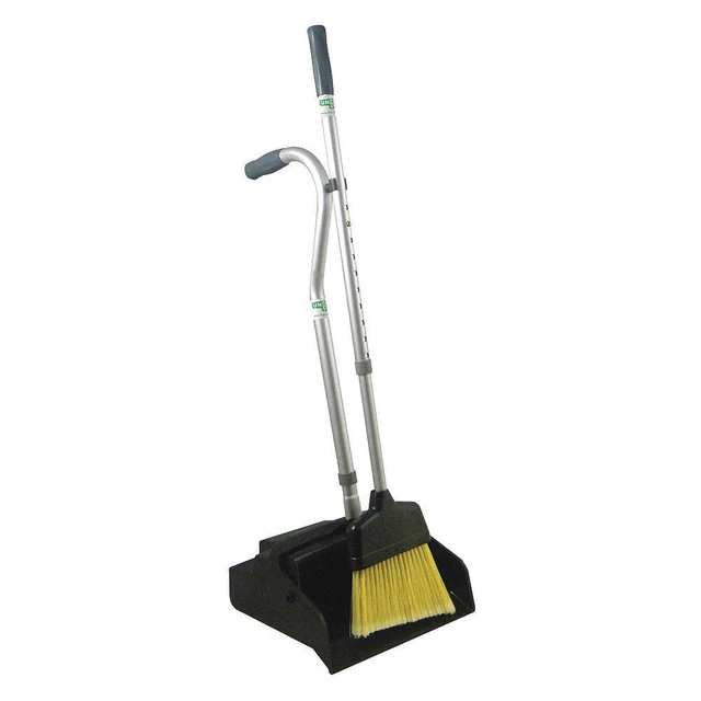 UNGER EDTBG Telescopic Handle Dust Pan with Broom