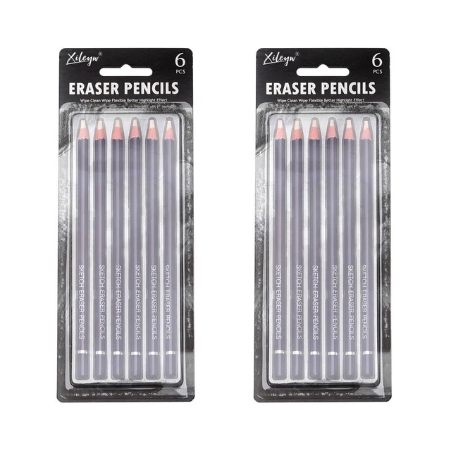 12 Pcs Bleistift Skizzieren 17.5X0.8cm Gummi Student