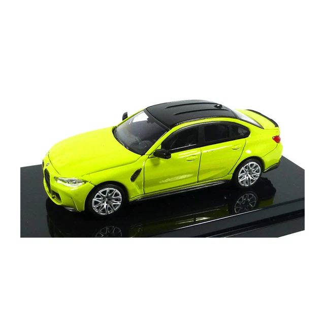 Para64 55204 BMW M3 (G80) sao paulo gelb (LHD) Maßstab 1:64 Modellauto NEU!°