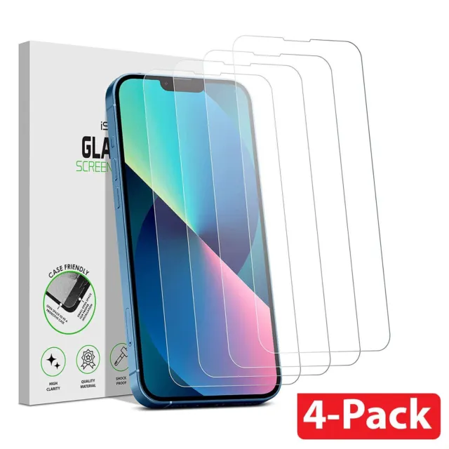 4-Pack Best Bundle Screen Protector iPhone 13 pro max  iPhone 11/12/X/XS/8 Mini