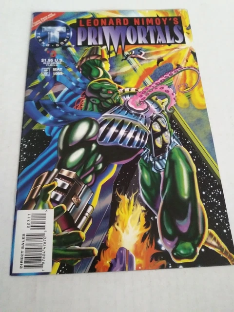 Primortals #3 (May 95 Tekno Comix) May 1995 Leonard Nimoy