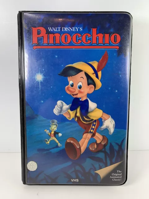 Vintage Walt Disney Home Video Pinocchio VHS 239 V Clamshell “Original Classic”