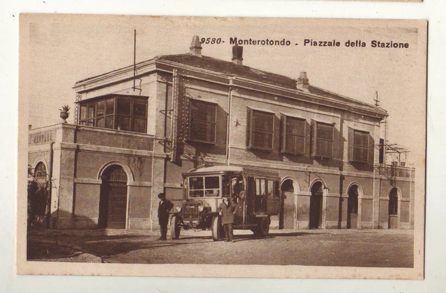 cartoline Monterotondo(Grosseto),piazzale della stazione