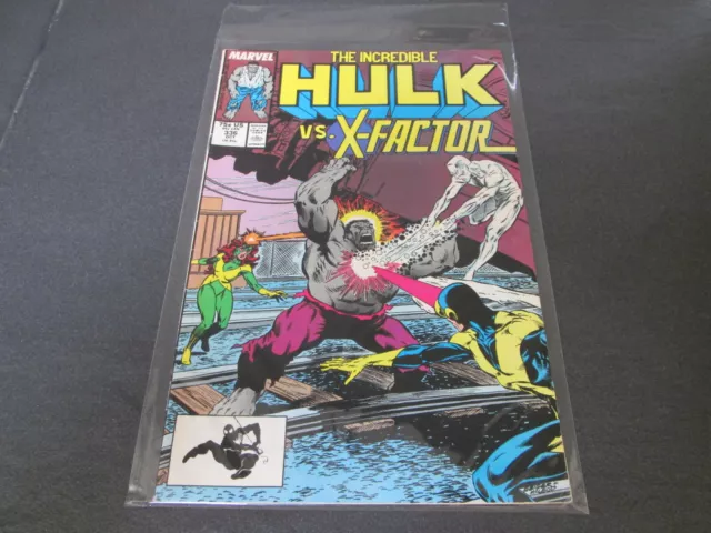 Marvel Comics The Incredible Hulk No 336 Oct 1987
