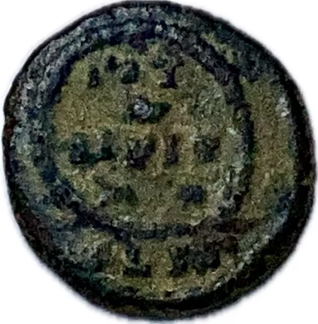 AUTHENTIC ANCIENT ROMAN Coin 379-383 AD Emperor Theodosius Wreath ...