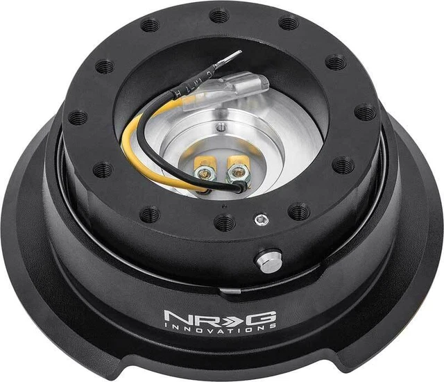 Black with Diamond Cut Flared Ring 6 Bolt Generation 2.8 Quick Release System