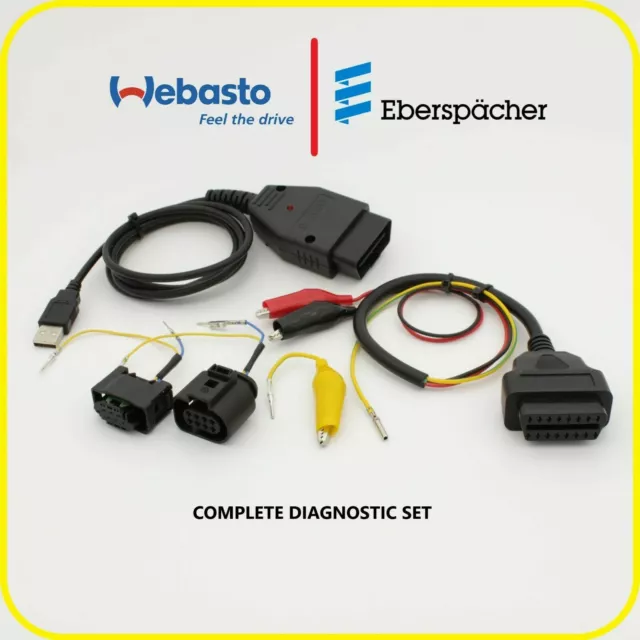 Neu USB Diagnosegerät Interface für Webasto Thermo Test Standheizung Zuheizer