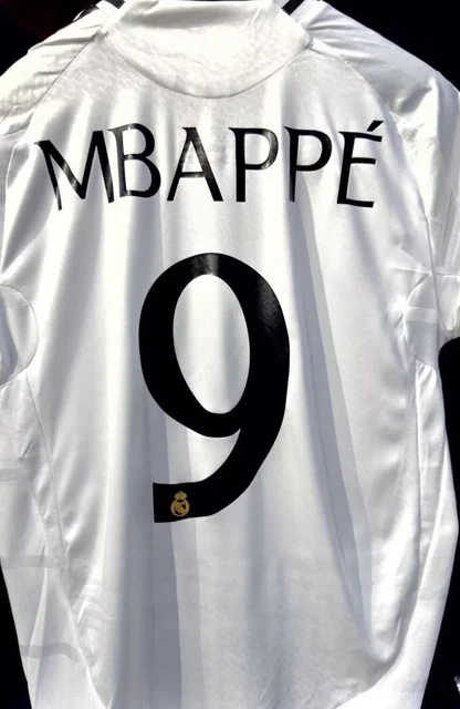 Maillot De Foot Rétro Mbappé Monaco 2016-17 - Taille M - Domicile - Neuf Sans Emballage