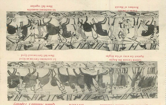 BAYEUX tapisserie de la reine mathilde 10890