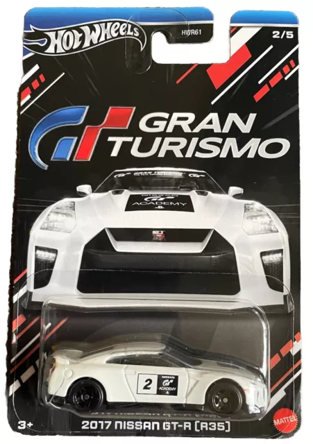 Hot Wheels 2017 Nissan GTR R35 Gran Turismo 2/5 HRV64 1:64 Blister gebrochen