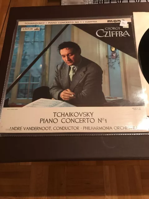 Tchaikovsky Piano Concerto No 1 LP Gyorgy Cziffra 5927