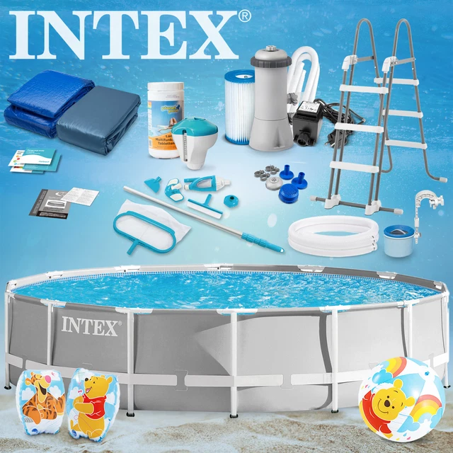 BESTWAY STEEL PRO Frame Pool Set Mit Filterpumpe, Eckig - 400x211x81cm, Blau EUR 150,00