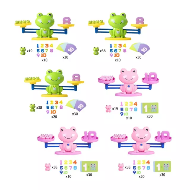 Frog Balance Math Game Educational Toys Learning Activities for Girls Holiday