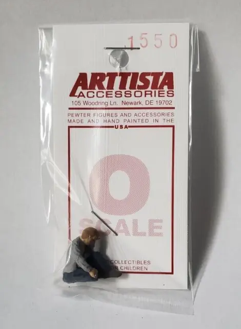 Arttista #1550 - Hurt Man on the Ground - O Scale Figure - Model Trains - NEW