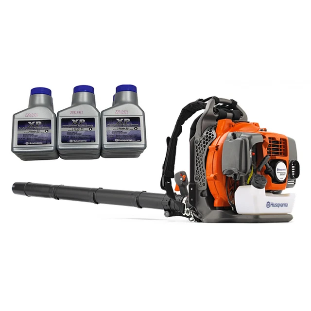 HUSQVARNA 350BT BACKPACK Blower Gas Powered Variable Speed w/ XP Oil