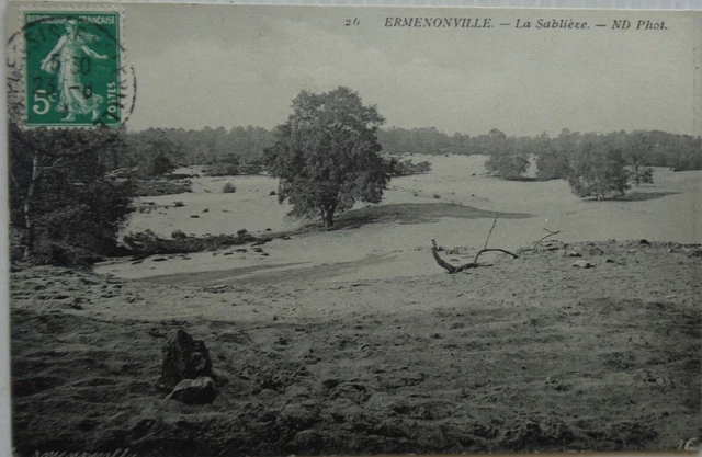 ERMENONVILLE 60 cpa la Sablière Bon Etat