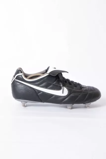 2007 NIKE TIEMPO Football Boots UK Black Vintage Retro 60.00