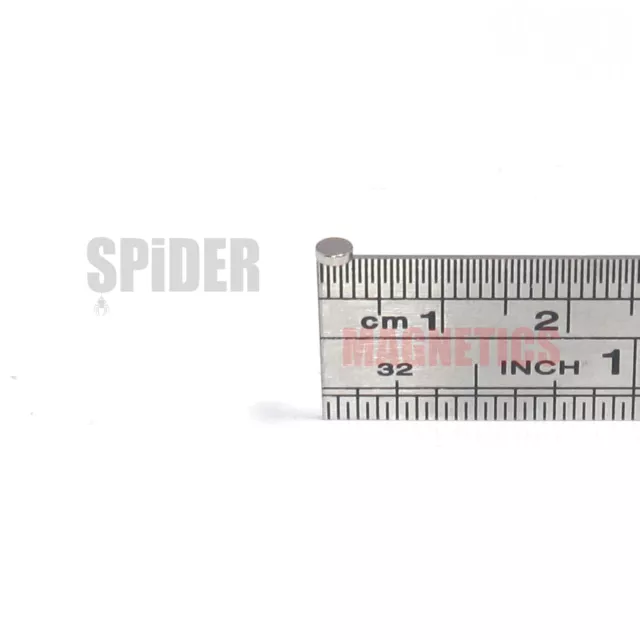 Minuscule aimants N52 3 x 1 mm disque en néodyme petit aimant artisanal rond 3 mm de diamètre x 1 mm 2