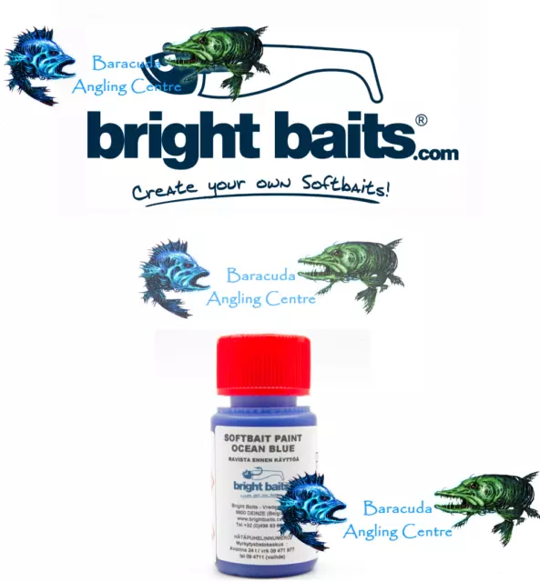 Helle Köder Softbait Farben Angelköder Farben 60ml klar Glosscoat 100ml