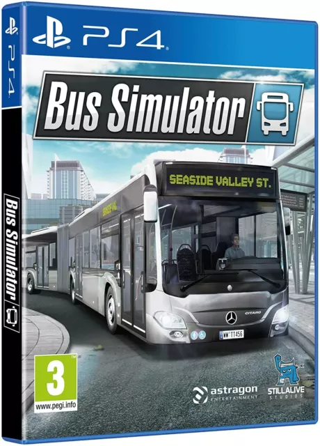BUS SIMULATOR Playstation 4 PS4 EXCELLENT Condition FAST Dispatch PS5 Compatible