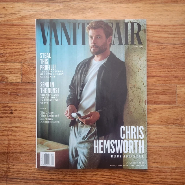 VANITY FAIR MAGAZINE May 2024 Chris Hemsworth £3.13 PicClick UK