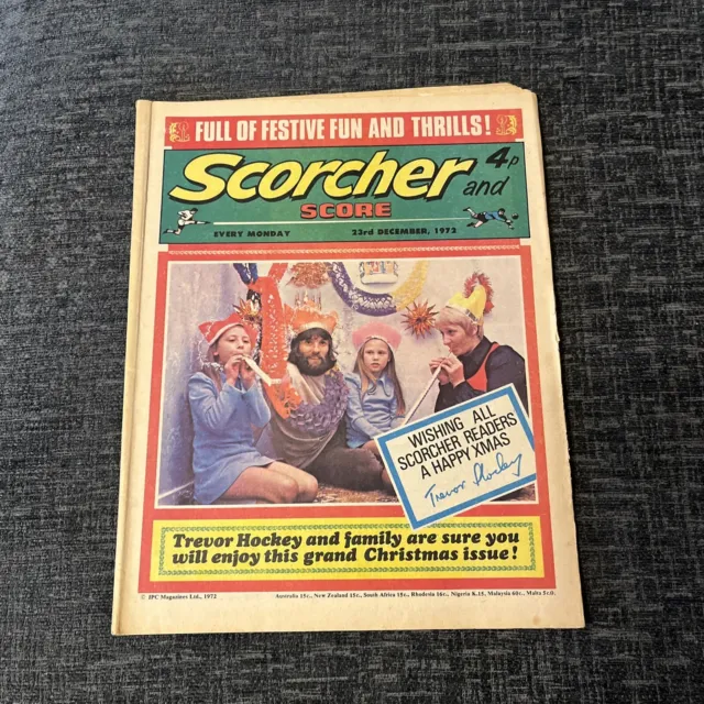 Scorcher and Score Comic - 23 December 1972 - The Christmas Issue - Norwich