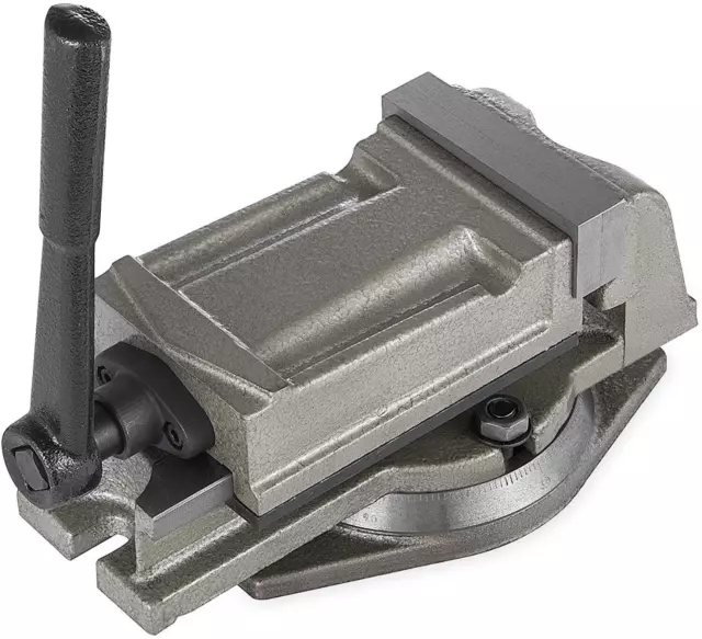 5 inch Bench Lathe Milling Vice Swivel Base Precision Milling Clamping Vise