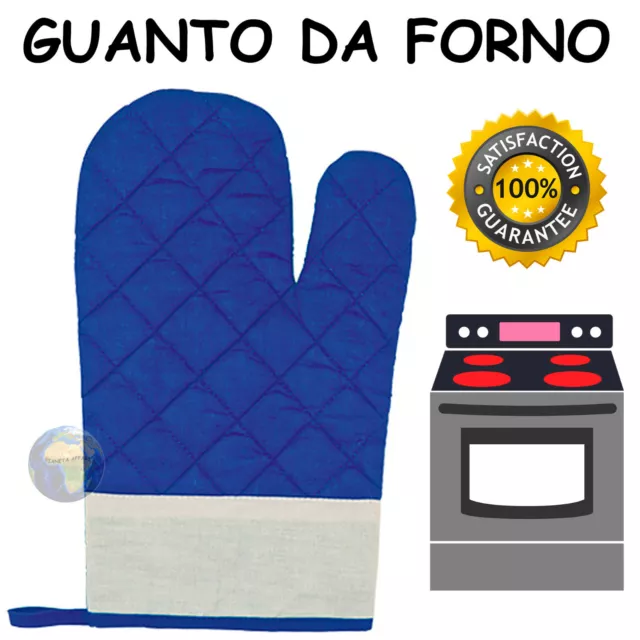 GUANTO GRANDE da FORNO Presina GRANDE Cucina PROFESSIONALE Calore USTIONI Cuoco