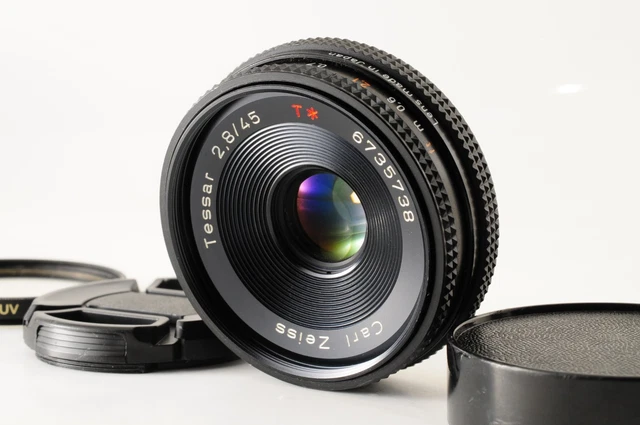 CONTAX TESSAR T* 45mm F2.8 MMJ Standard Manual Focus Lens from