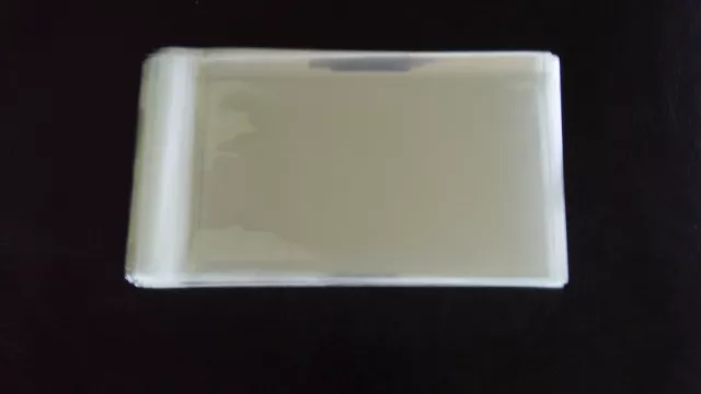 100 - SELF ADHESIVE SEAL 2x2 PLASTIC BAG CLEAR MINI SMALL BAGS